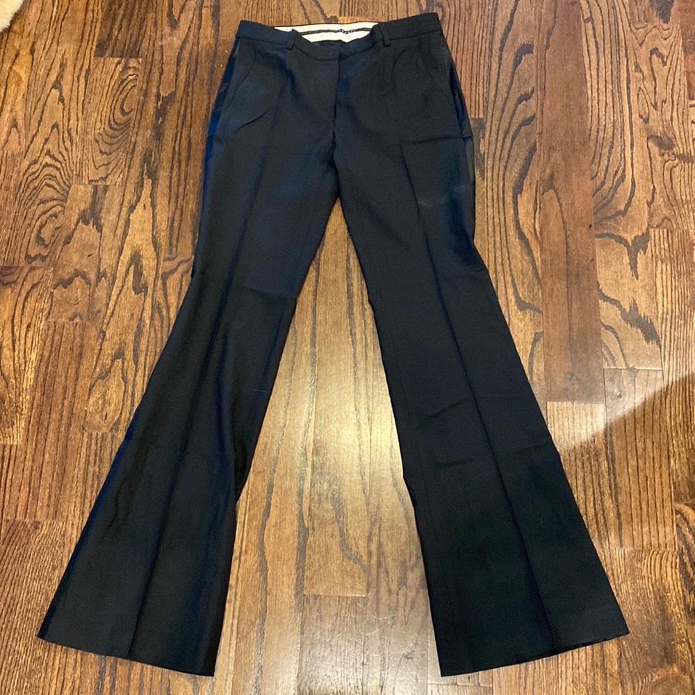Black theory tuxedo pants